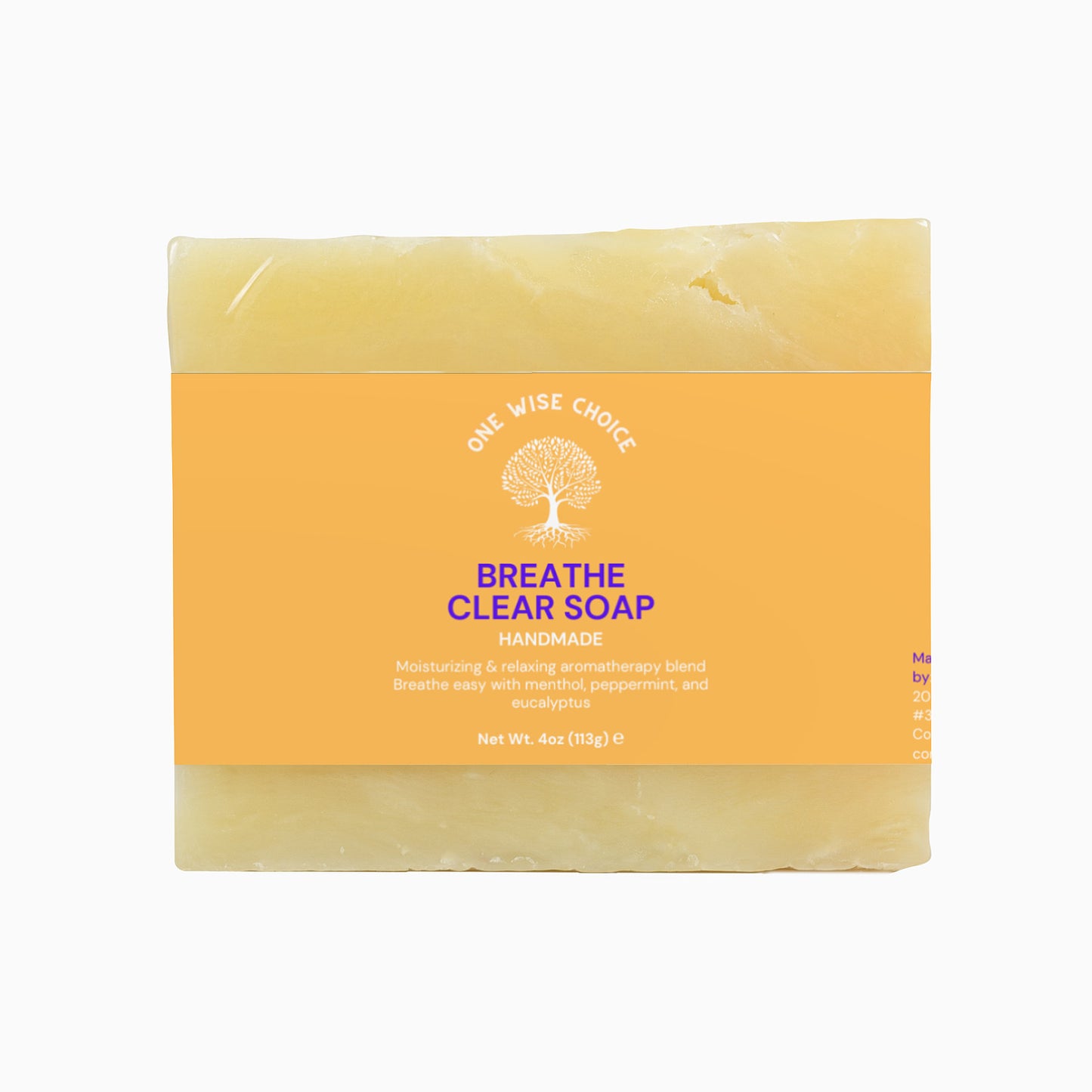 Breathe Clear Soap