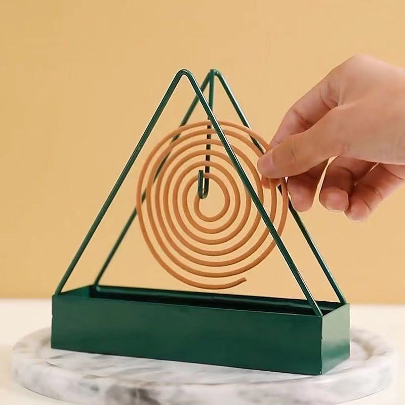 Iron Triangle Mosquito Incense Holder