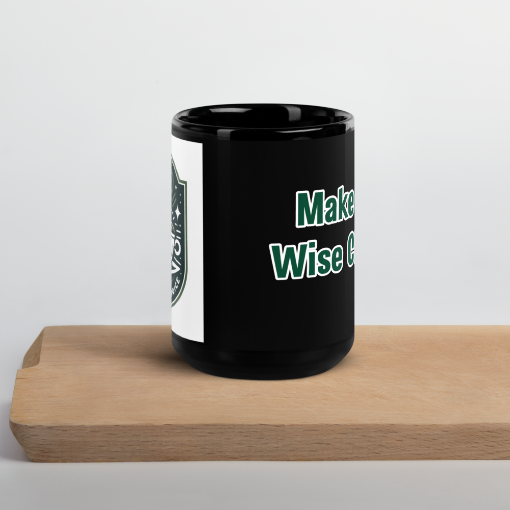 Black Glossy Mug