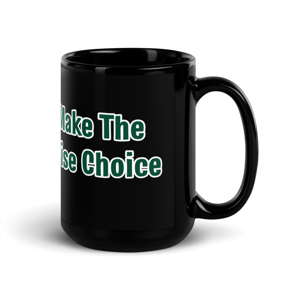 Black Glossy Mug